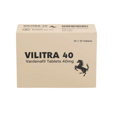 Vilitra Vardenafil 40mg Tablets